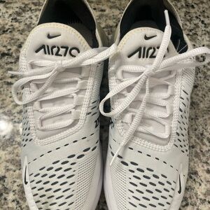 Nike Air 270 White and Black Sneakers